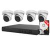 LTS 8ch PoE Security Camera System with Person Vehicle Detection, 8-ch NVR with 2TB HDD + 4MP Turret IP Cameras, LTN8708QN-P8 + CMIP1342WE-28MDA (4 Cameras) view 1