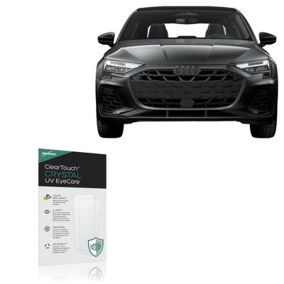 BoxWave Screen Protector Compatible With Audi 2026 S3 Display (10.1 in) - ClearTouch Crystal Anti-UV EyeCare (2-Pack), Filters out Harmful Blue Light Reduce Fatigue