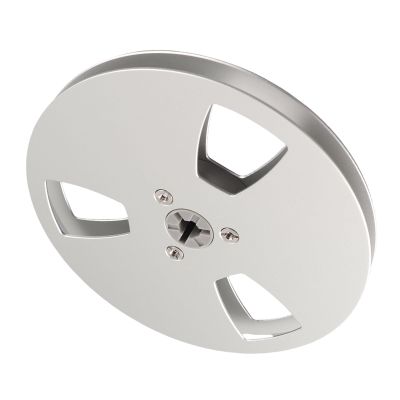 Fydun 3 Holes 1/4 5 Inch Empty Tape Reel Aluminum Alloy Recording Takeup Reel Open Sound Deck - ElectronicsAccessories & SuppliesCord ManagementCord