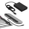 Belkin Connect 11-in-1 USB-C Pro Dock and 100W USB-C Core GaN Power Adapter Bundle, Works with Mac/Windows/Chromebook, Multi-Monitor Support view 1