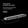 Belkin Connect 11-in-1 USB-C Pro Dock and 100W USB-C Core GaN Power Adapter Bundle, Works with Mac/Windows/Chromebook, Multi-Monitor Support view 2