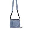 BMAOLLONGB X-E5 Case, Handmade PU Litchi Leather FullBody Camera Case Bag Cover for Fujifilm X-E5 XE5 Bottom Opening Version + Neck Strap (Blue) view 2