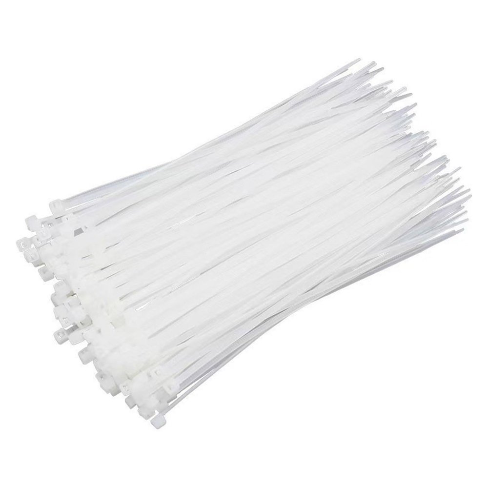 100pcs Self-Locked Nylon Cable Tie Plastic Wire Zip Ties Sets Fixed Binding Electric Wire Wrap Tie 2.5x100 2.8x300(3.6x150mm)