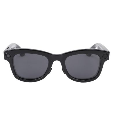 Dpofirs 8MP Camera Glasses, AI Smart Glasses with Translation & 1080p Video Recording, Anti-Blue Light Glasses with Camera for Men Women (Sunglasses)