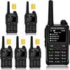 Global Lifetime Free Rapid Walkie Talkies Unlimited Range 4G LTE PoC(Push-to-Talk Over Cellular) Radios Nationwide PTT Two Way Radios Long Distance for Family, Logistics, Company Black (2) (6) view 1