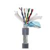 Wires and Cables 1M Twisted Pair Shielded 26 24 22 20 18awg 2-40core PVC high Flexibility and Bending Resistance Drag Chain Cable 485 Wires and Cables(Grey Sheath,24 AWG 0.2MM_12 CORES 1M) view 1