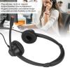 goodstumbler RJ9 Wired Headset with Mic, Noise Cancelling Binaural Office Headset for Call Centers, with Hd Microphone and Speaker Volume Adjustment view 2