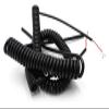 JSFZM Telephone Cable Coiled Mains Flex Curly Spring Cord, 1.2 Meters Automatically Retracts Tensile Cable, 2 Cores-4 Cores Cable, 0.5mm 0.75 Square Millimeter Connector Loom(3 Core,0.75mm 18AWG) view 2