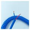 JSFZM Telephone Cable Coiled Mains Flex Curly Spring Cord, Spiral Power Cord Wire 3 Core 15AWG Cable Pure Copper Core Retractable Tension Spring(Stretch 6 Meter) view 2