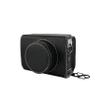 BMAOLLONGB X-E5 Case, Handmade PU Leather FullBody Camera Case Bag Cover for Fujifilm X-E5 XE5 Bottom Opening Version + Neck Strap (Black) view 4