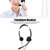 goodstumbler Work Headset with Mic, 2.5mm Binaural Wired Headset with Hd Noise Cancelling Microphone for Call Center, Telemarketing and Home Office view 2