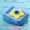 IP68 Waterproof Kids Toy Camera, 32GB Card, 48MP 1080P, Ages 3+, Star Blue view 3
