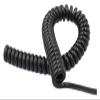 JSFZM Telephone Cable Coiled Mains Flex Curly Spring Cord, 22AWG Matte Spiral Shielded Wire 4 Cores 0.3mm2 Extension 1 Meter 5 Meters 7 Meters 10 Meters Telescopic Spring(Stretch 7 Meter) view 1