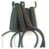 JSFZM Telephone Cable Coiled Mains Flex Curly Spring Cord, 22AWG Matte Spiral Shielded Wire 4 Cores 0.3mm2 Extension 1 Meter 5 Meters 7 Meters 10 Meters Telescopic Spring(Stretch 7 Meter) view 3