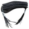JSFZM Telephone Cable Coiled Mains Flex Curly Spring Cord, 22AWG Matte Spiral Shielded Wire 4 Cores 0.3mm2 Extension 1 Meter 5 Meters 7 Meters 10 Meters Telescopic Spring(Stretch 7 Meter) view 4