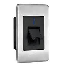 FR1500-A-ID - Flushmount Slave Fingerprint Reader with Built-in ZKAccess Card Reader