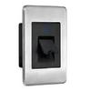 FR1500-A-ID - Flushmount Slave Fingerprint Reader with Built-in ZKAccess Card Reader view 1