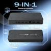 9in1 Universal Docking Station 2 Monitors(1MK33AA#ABA) Compatible with HP Universal Docking Station (1MK33AA#ABA) USB C Hub with 2xDP,RJ45,Max 90W PD,3xUSB 2.0,1xUSB-C view 4