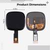 BOSREROY Replacement Assembly Touchscreen LCD Versa 3 / Sense, Easy Installation, Tools Included, High Resolution, Fixes Cracked Screens view 4