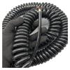 JSFZM Telephone Cable Coiled Mains Flex Curly Spring Cord, 2 Core Super Soft Wire Cable 2.5mm Square Stretch Telescopic Power Cord Cable(Stretch 18 Meter) view 1
