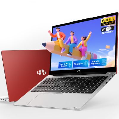 NIMO 15.6" Laptop for College Student Home Study-Business, 16GB RAM 256GB SSD Intel Pentium 4-Core N150 (Beat i3-1115G4),FHD IPS Laptop with Backlit Keyboard Fast Charger Fingerprint Private Webcam