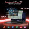 NIMO 15.6" Laptop for College Student Home Study-Business, 8GB RAM 256GB SSD Intel Pentium 4-Core N150 (Beat i3-1115G4),FHD IPS Laptop with Backlit Keyboard Fast Charger Fingerprint Private Webcam view 4