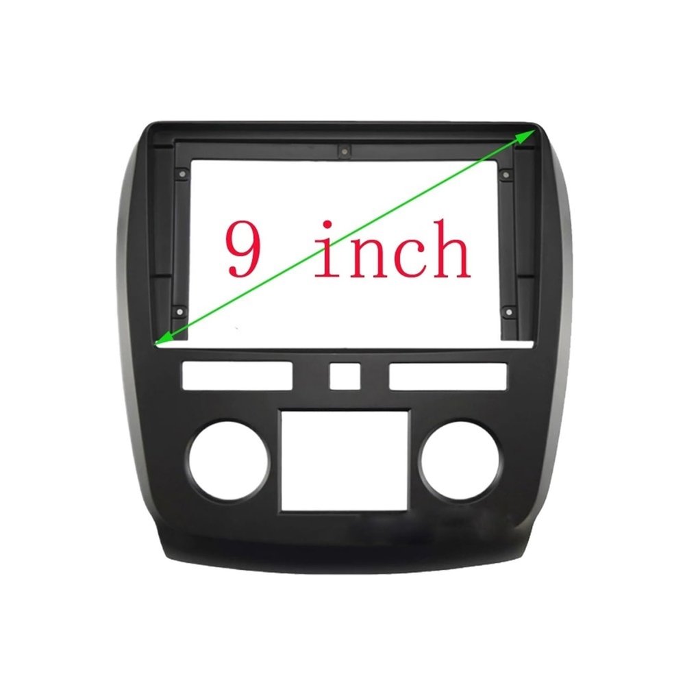 Car Stereo Frame 9 inch 2din Car Frame Fascia Adapter/Fit for Buick Enclave 2009-2013 Big Screen Android Radio Audio Dash Fitting Panel Kit Radio Fascia Kit(2009-2013,Frame only)