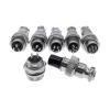 BHUPWZE 10PCS GX12 4pin Female Plug Socket 12mm Connector 2pin3Pin5Pin6Pin7 Quick Connectors(7PinMale Socket10PCS) view 1