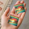 3Pcs Bahamas Sticker Pack, Aesthetic Waterproof Vinyl Decals for Bottles, Laptops, Phones, Scrapbooking, Skateboards, Bumpers, Luggage, Car Accessories, Nassau Bahamas Sticker Gift Supplies view 2