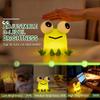 AINEEU Cute Frog Night Light, Squishy Silicone Animal Lamp for Kids, Dimmable Rechargeable LED Bedside Light with Timer, Kawaii Frog Lamp for Nursery Bedroom Decor Gifts for Girls Boys view 3