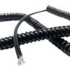 ACFFVBW Coiled Extension Cord, 8 Core Spring Network Cable Sensor Telescopic Wire Twisted Pair Spiral Aluminum Foil Shield Extension Cord Spiral Extension(Strecth 12 Meter) view 3