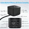 Genuine HP Thunderbolt Dock 230W G2 with Combo Cable 2UK38AAR 2UK38AA 2UK38AAR#ABB w/ 230W Power Supply, 4K Ultra DP to HDMI Adapter, HDMI Cable, USB-C Cable, 4K Ultra DP to HDMI Adapter view 3