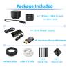 Genuine HP Thunderbolt Dock 230W G2 with Combo Cable 2UK38AAR 2UK38AA 2UK38AAR#ABB w/ 230W Power Supply, 4K Ultra DP to HDMI Adapter, HDMI Cable, USB-C Cable, 4K Ultra DP to HDMI Adapter view 4