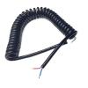 ACFFVBW Coiled Extension Cord, 2 Core Spring Spiral Cable Telescopic Wire 24AWG 20AWG 17AWG 14AWG .5-7.5 Meters Power Cord Expandable Solar sheathed(17 AWG,7.5meter) view 1