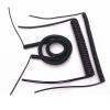 ACFFVBW Coiled Extension Cord, 2 Core Spring Spiral Cable Telescopic Wire 24AWG 20AWG 17AWG 14AWG .5-7.5 Meters Power Cord Expandable Solar sheathed(17 AWG,7.5meter) view 3