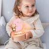 idooodle Personalized Cute Cartoon Animals Night Light, Custom Name and Initial Led Light with Wooden Base Nursery Decor Gift for Kids view 4