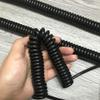 ACFFVBW Coiled Extension Cord, Cable Spring Spiral 1Pc Car Wire 4Core Corrosion 20AWG 24AWG CNC Machine Tool Line Mobile Lighting(3.75 Meters,4core 20AWG 0.5mm2) view 2