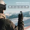 TKMARS Mini Body Camera, Wearable Action Bodycam, Hands Free Sports Body Worn Camera with Magnetic Lanyard Back Clip for Cycling, Motorcycle, Travling, Pet Walking view 2