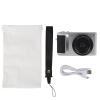 QANYEGN 4K Digital Camera, 180 Degree Flip Screen 64MP Vlogging Camera, Auto Focus 16x Zoom Digital Mirrorless Camera for Selfie Photo Video (Sliver) view 1