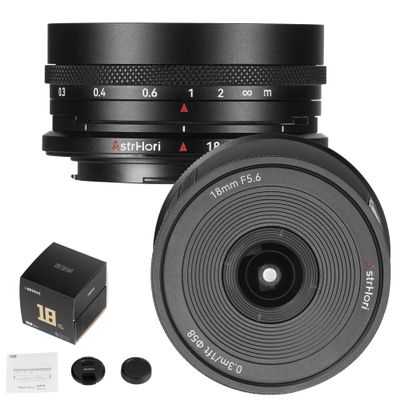 AstrHori 18mm F5.6 Shift Lens for Full-Frame Mirrorless Cameras, 6mm Perspective Control Ultra-Wide Prime Lens for Architecture, Interior and Landscape Photography (fit for L-Mount)