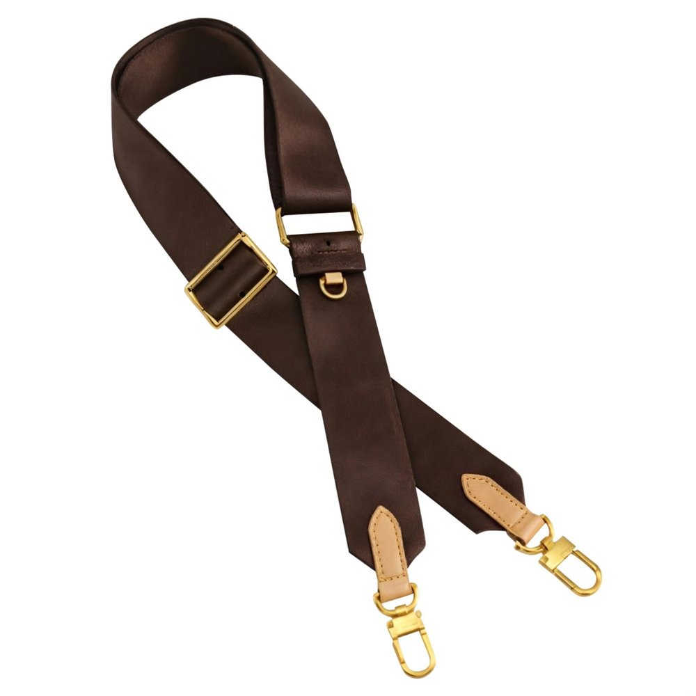 Brown Handbag Strap, Adjustable Shoulder Strap, 29.5 To 42.5 In Detachable Crossbody Strap, Canvas Purse Strap Replacement