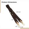 Brown Handbag Strap, Adjustable Shoulder Strap, 29.5 To 42.5 In Detachable Crossbody Strap, Canvas Purse Strap Replacement view 2