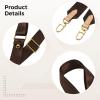 Brown Handbag Strap, Adjustable Shoulder Strap, 29.5 To 42.5 In Detachable Crossbody Strap, Canvas Purse Strap Replacement view 3