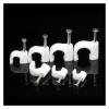 Steel Nail Wire Clip 100pcs Round Cable Clips Clamps 14mm 16mm 18mm 20mm 22mm 25mm(25mm 100pcs) view 4