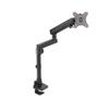 ZCERA Premium Aluminum Single Monitor Arm Desk Stand with U Port - view 1