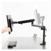 ZCERA Premium Aluminum Single Monitor Arm Desk Stand with U Port - view 4