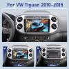 [2+64] Volxcereo Car Radio for VW Tiguan 2010-2015, 9 inch Android Touchscreen Tiguan Stereo with Carplay/Android Auto, GPS Navigation, WiFi, Built-in Bluetooth, SWC, FM/RDS view 3