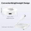 BOVIPO Compatible with Oura Ring Gen 4 Charger, Not for Oura Ring Gen 3, Fast Charging Dock with USB-C Cable for Smart Accessories (White, Size 12) view 4