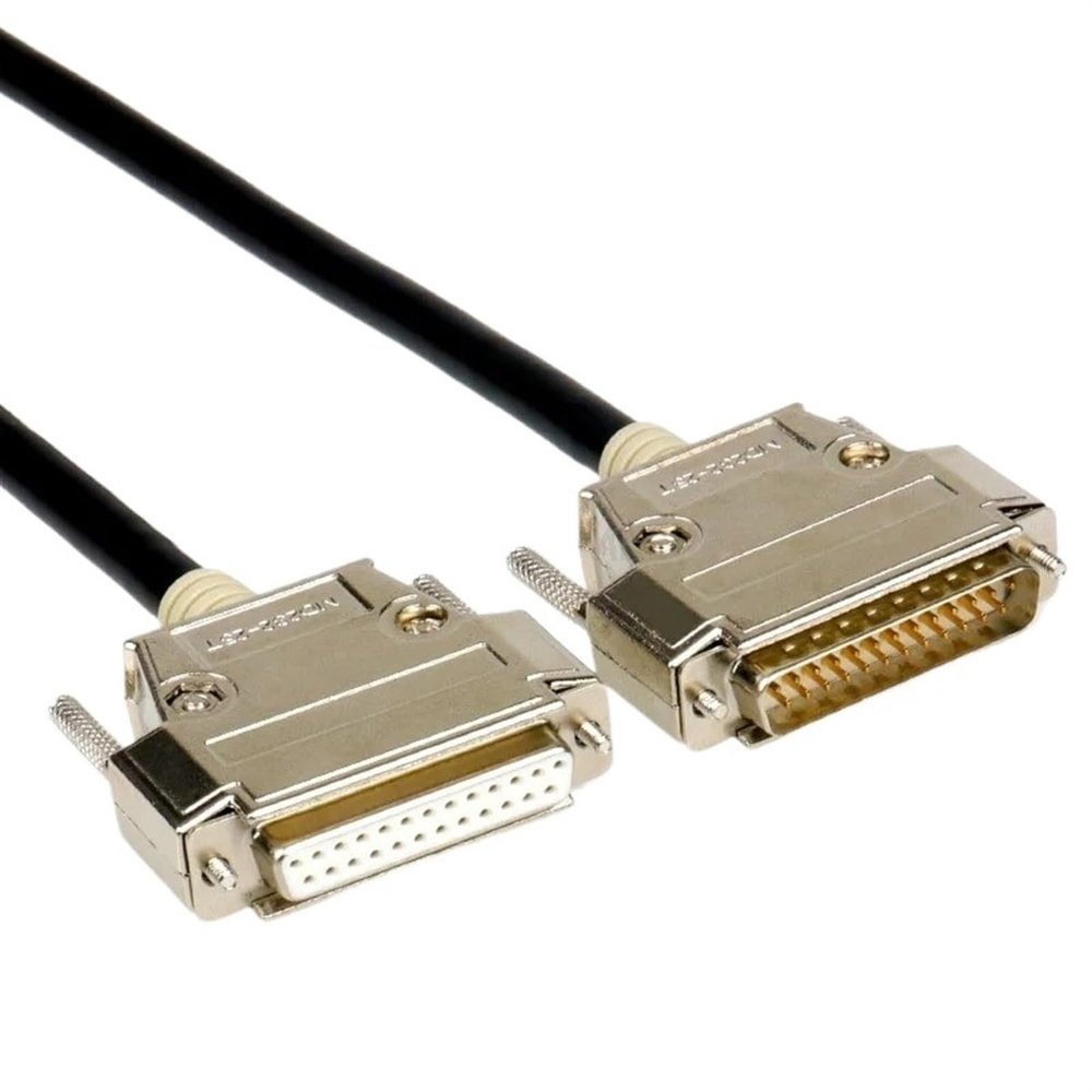 AWPMPX3EP DB25 25-pin Extension Cable, Male to Female, Plastic or Metal Case, 24/26/28AWG(Shield Metal Case,10M_26 AWG)