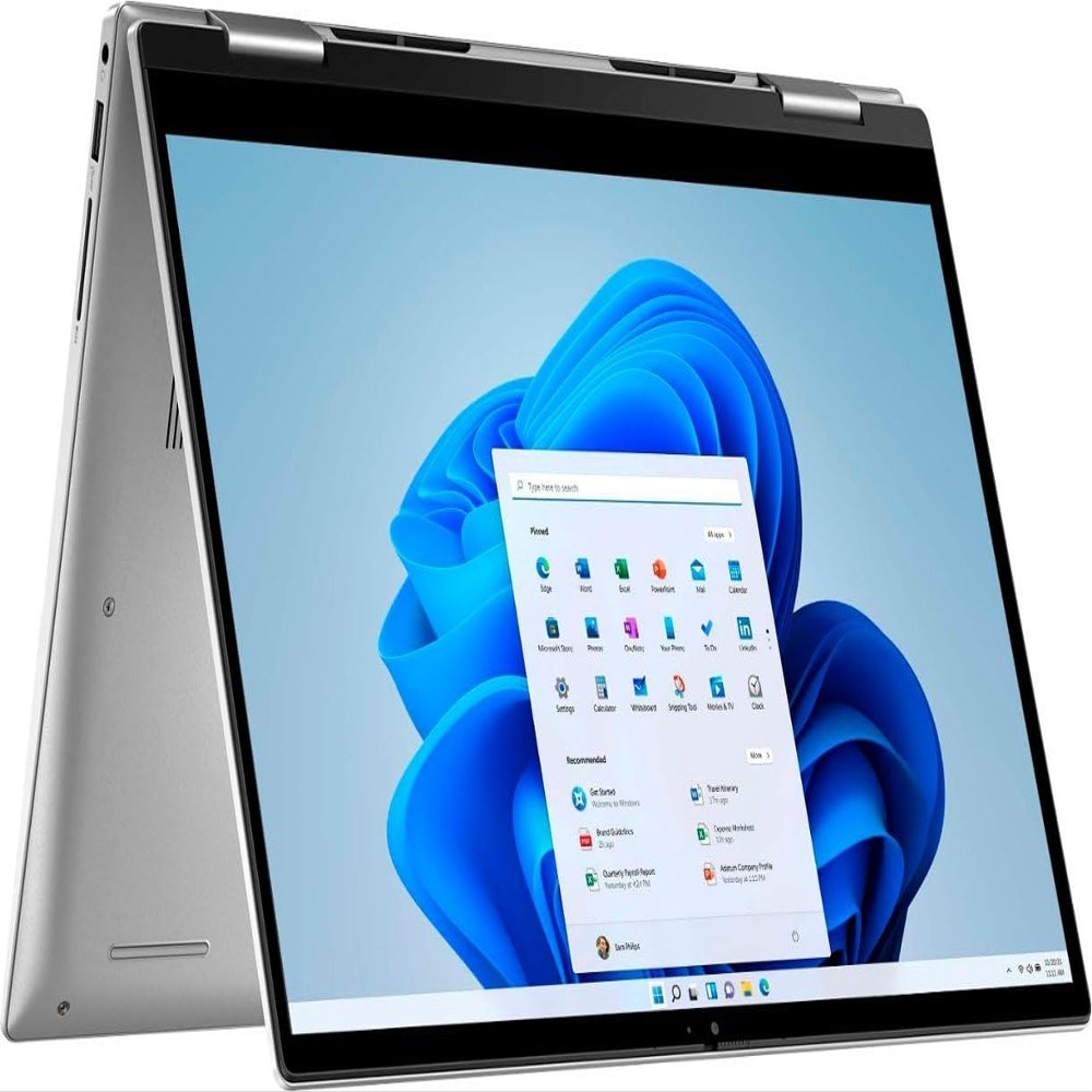 Dell Inspiron i7430 2-in-1 Laptop, 14" WUXGA IPS Touchscreen, Intel i7-1355U 10-Core, Iris Xe Graphics, 16GB LPDDR5 4TB SSD, Backlit KB, Thunderbolt 4, Fingerprint, Wi-Fi 6E, 1080p Camera, Win10 Home